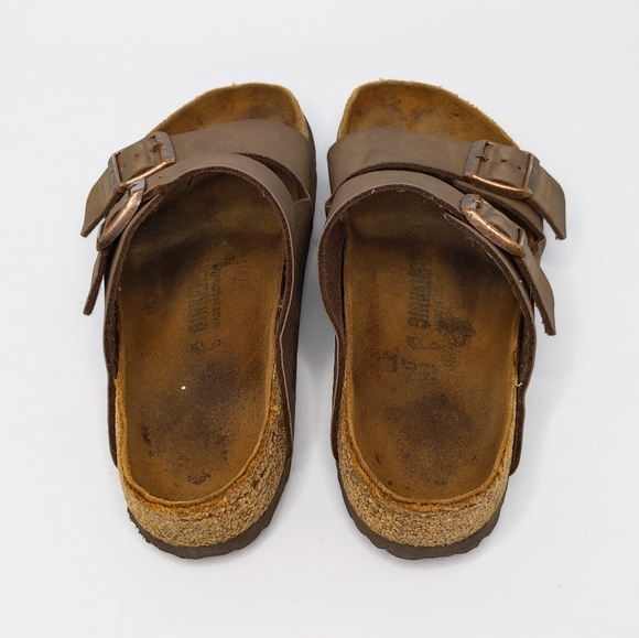 Birkenstock • Arizona Birko-Flor Nubuck Mocha - Picture 5 of 7